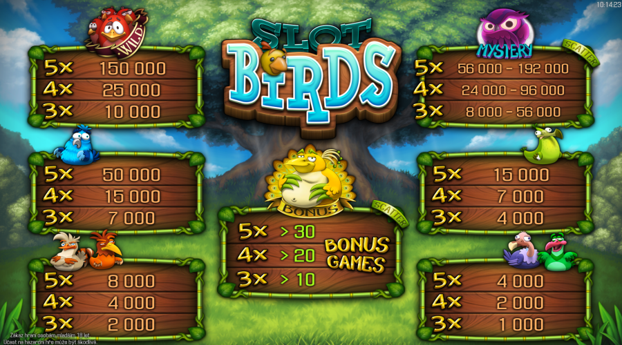 SLOT BIRDS