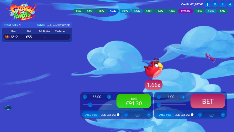 CRASH BIRDS MULTIPLAYER