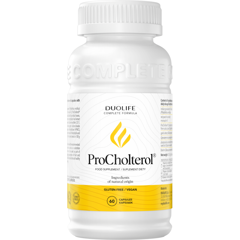 ProCholterol®  - podpora zdravého životního stylu