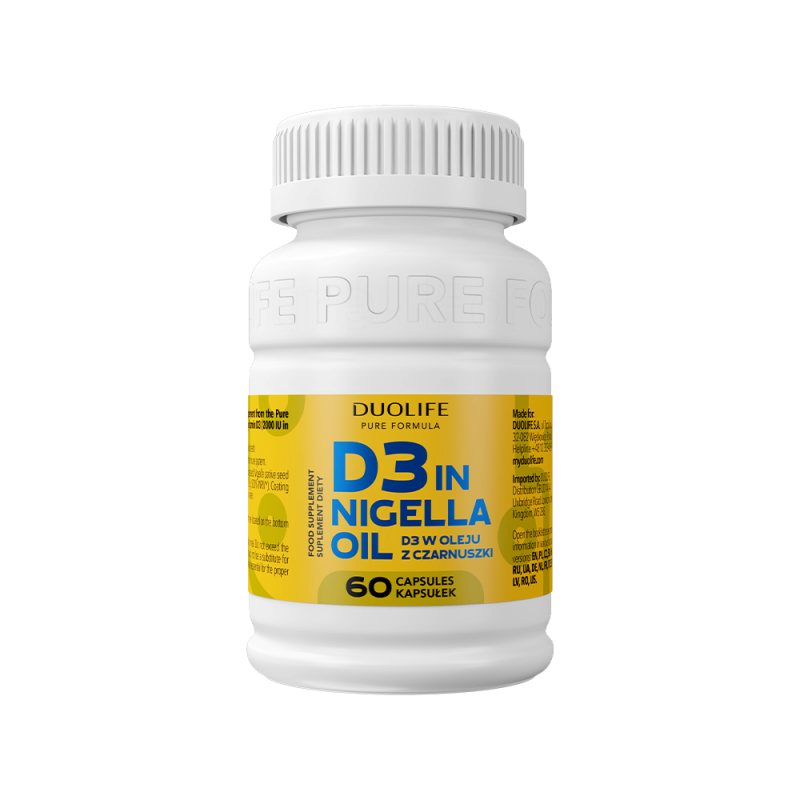 Vitamín D3 v černuchovém oleji